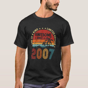 T-shirt 15E Anniversaire Fête 15 Ans Être Impressionnant V