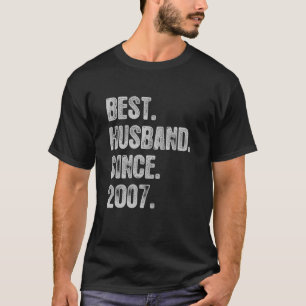 T-shirt 15ème anniversaire de Mariage pour lui meilleur ma