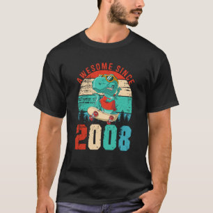 T-shirt 15ème Anniversaire Dinosaur 15 ans Garçon stupéfia