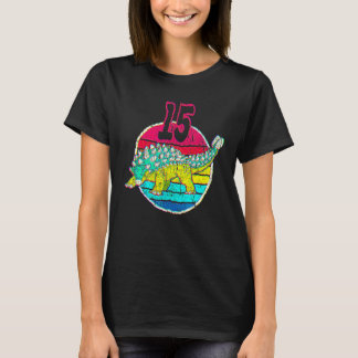 T-shirt 15th Birthday I Ankylosaurus Magniventris I Family