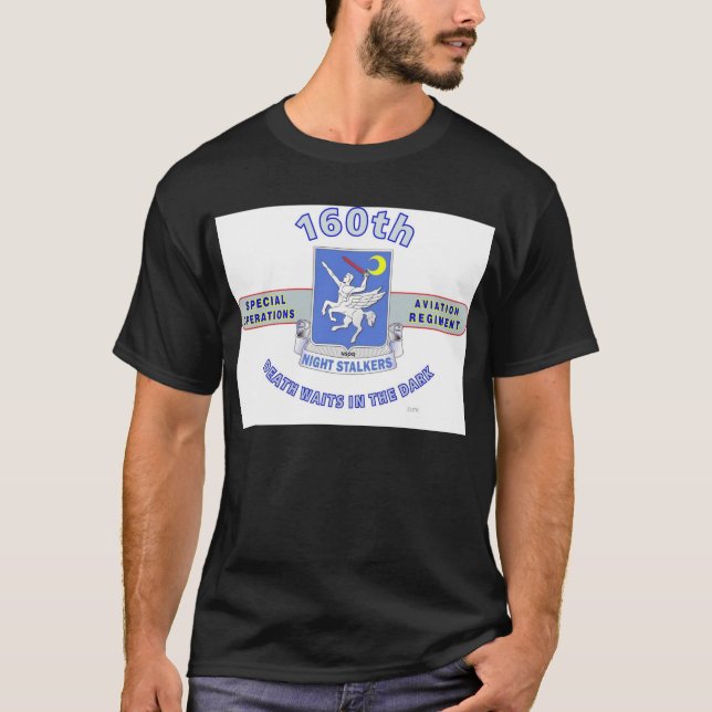 T-shirt 160TH Le RÉGIMENT d'AVIATION d'OPÉRATION SPÉCIALE (Devant)