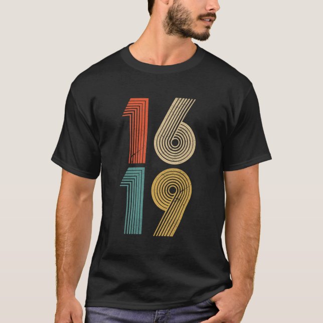 T-shirt 1619 Nos ancêtres (Devant)