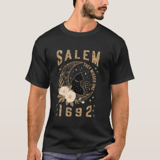 T-shirt 1692 Ils Ont Manqué Un Chemise Salem Procès De Sor