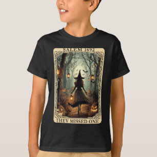 T-shirt 1692 Sorcière Halloween Ils Ont Manqué Une Carte T