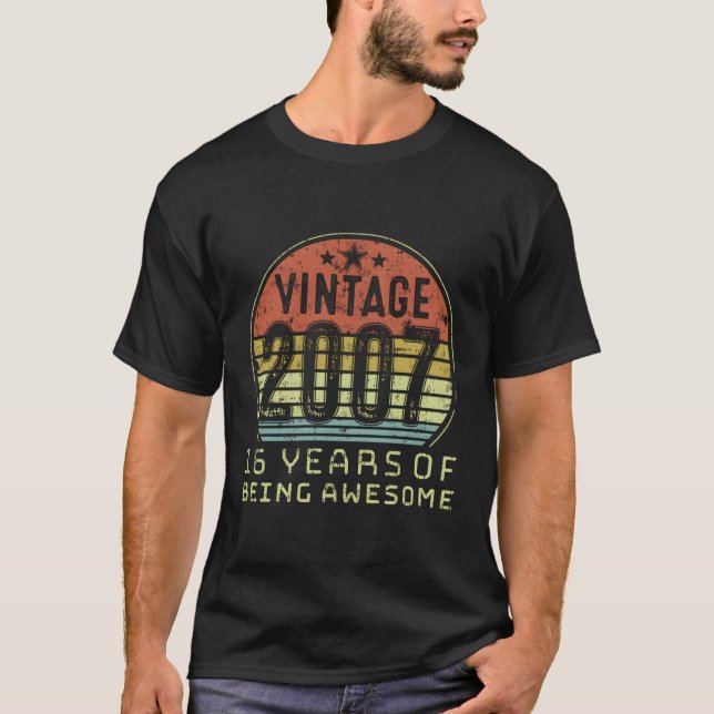 T-SHIRT 16 2007 16E (Devant)