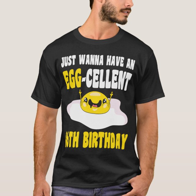 T-shirt 16 Ans Joyeux 16e Anniversaire Egg Cellent 16e A (Devant)