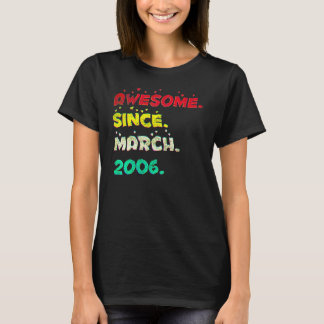 T-shirt 16 ans mars 2006 5