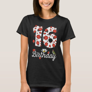 T-shirt 16 ans Vieux Ladybugs 2006 16ème anniversaire Fami