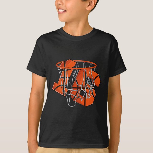 T-shirt 16e anniversaire Bysketbyll Kids (Devant)