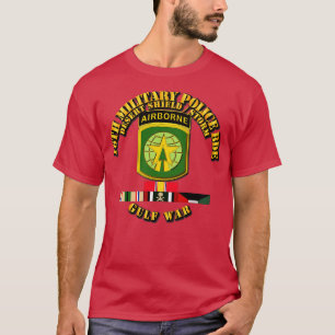 T-shirt 16e Police Militaire Bde Desert Storm Shield avec 