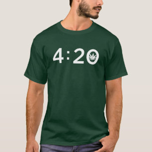 T-shirt 16h20 Anonyme De Stupéfiants De Feuille De Mauvai