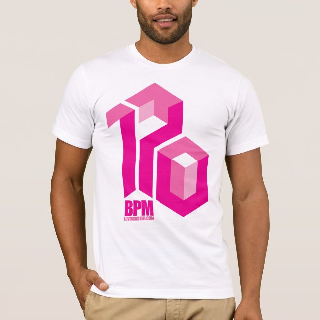 T-shirt 170 BPM LuvDisaster (Devant)