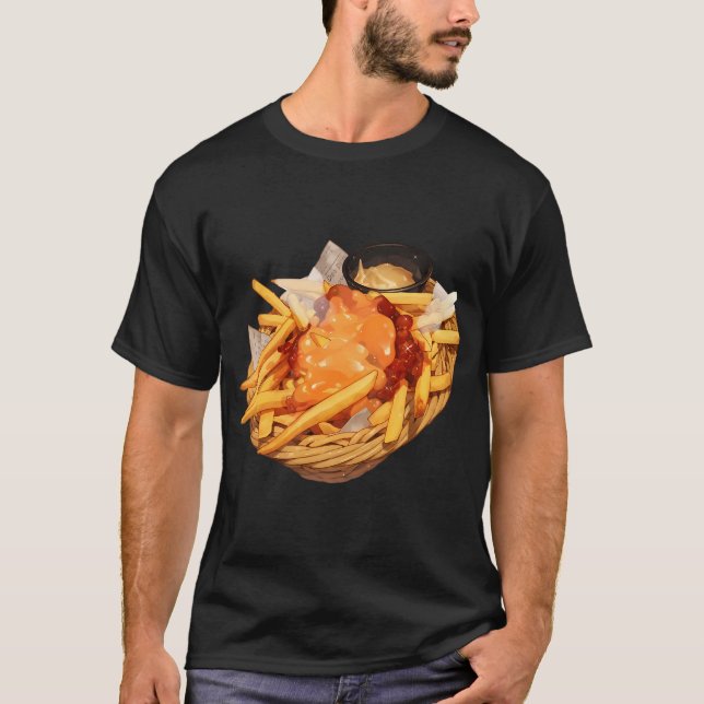 T-shirt 170 idées de nourritures d'anime (Devant)