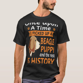 T-shirt 170 Un Sur Un Beagle De Temps Chiot