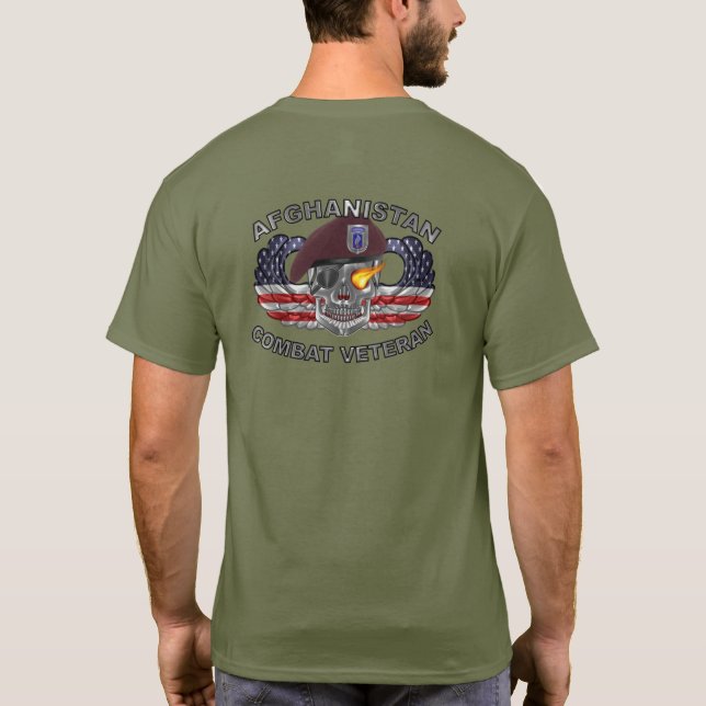 T-shirt 173e brigade aéroportée (Dos)