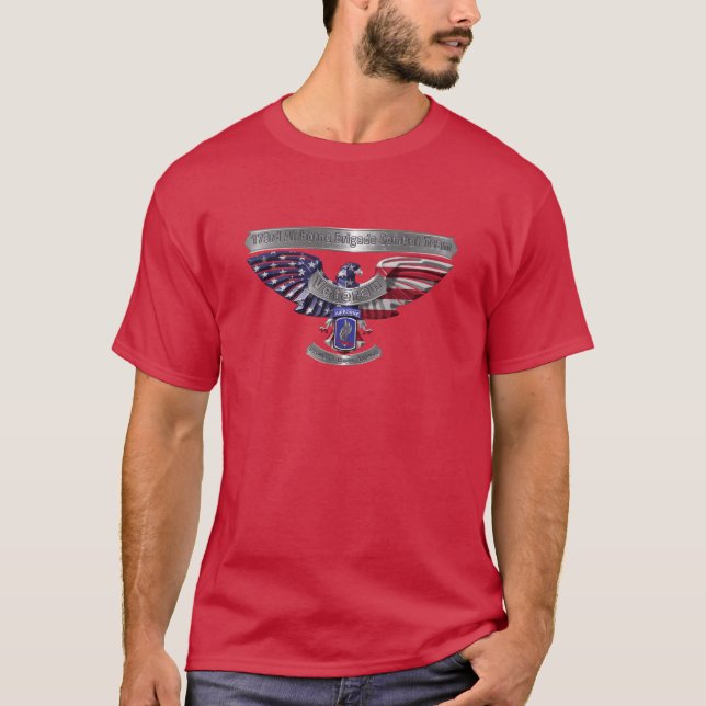 T-shirt 173e brigade aéroportée (Devant)