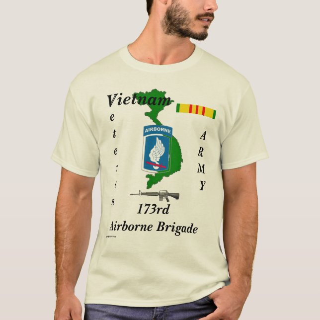 T-shirt 173rd Aéroporté-T (Devant)