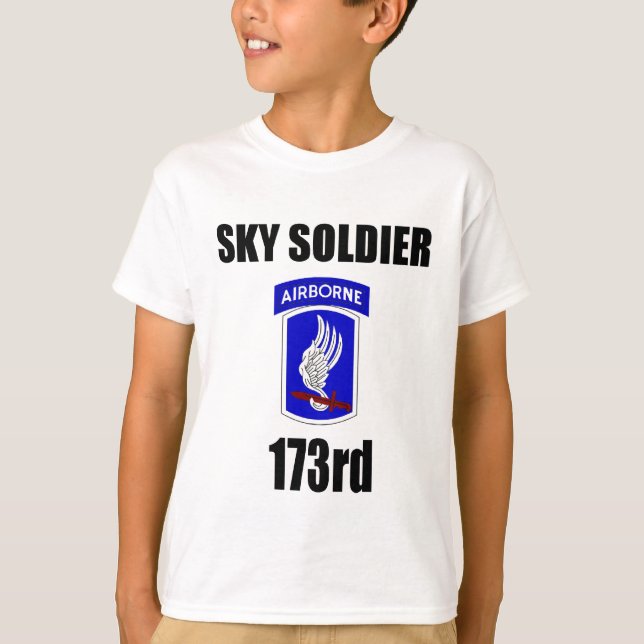 T-shirt 173rd Brigade aéroportée (Devant)