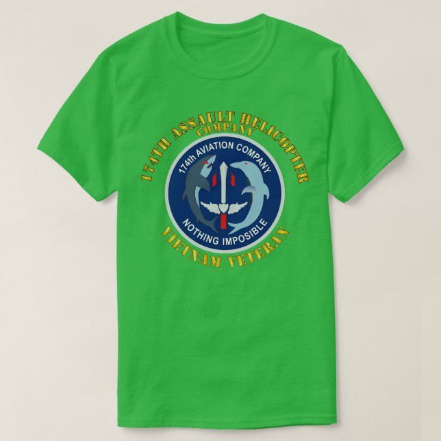 T-shirt 174e AHC Vietnam Vet (Design devant)