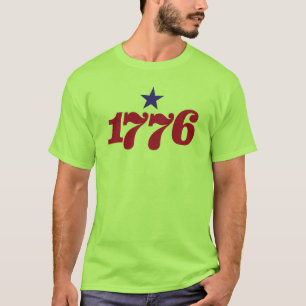 T-shirt 1776 (avec une étoile)