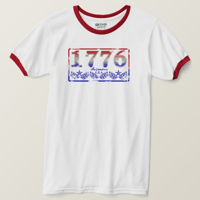 T-shirt 1776 Indépendance (Design devant)