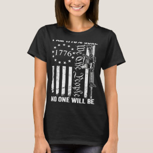 T-shirt 1776 Je suis sûr que personne ne prend mon pistole