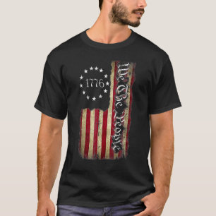 T-shirt 1776 Nous Le Peuple Constitution Patriotique Améri