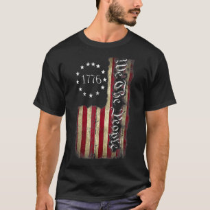 T-shirt 1776 Nous Le Peuple Constitution Patriotique Améri