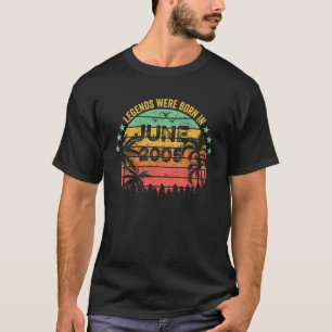 T-shirt 17 Ans Awesome depuis Juin 2005 17e Anniversaire