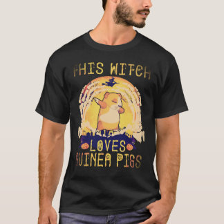 T-shirt 17 Cette sorcière adore Halloween des cochons d'In