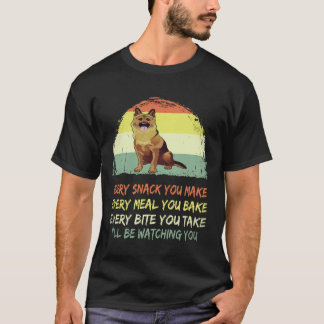 T-shirt 17 Chaque collation que vous préparez... Je vais v