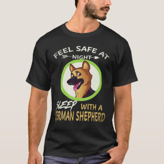 T-shirt 17 Se sentir en sécurité la nuit en dormant avec u