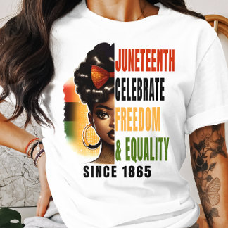 T-shirt 17ème Liberté et Égalité - Afro-Américain