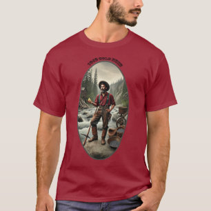 T-shirt 1849 California Gold Miner avec un gros Nugget URM