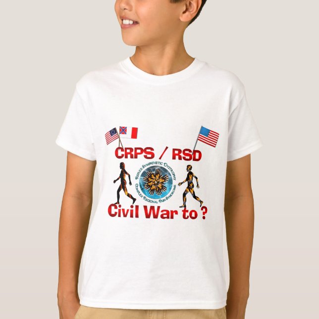 T-shirt 1861 à ? Drapeaux de guerre de CRP RSDCivil (Devant)