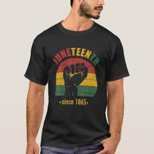 T-shirt 1865 Avec Drapeau Panafricain Et