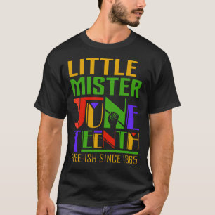 T-shirt 1865 La vie noire compte 1865 Little Mister T