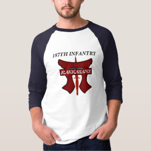 T-shirt 187TH CHEMISE de l'INFANTERIE RAKKASANS