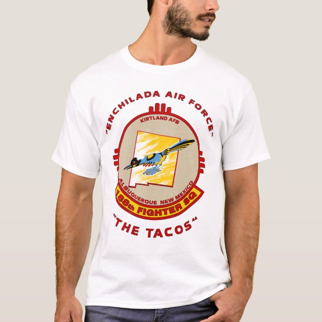 T-shirt 188th Escadron de chasse (Devant)