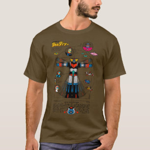 T-shirt 189b Grendizer DaVinci Couleur