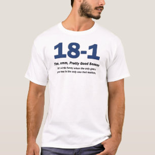 T-shirt 18-1 drôle