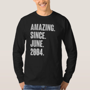T-shirt 18 Ans 18 Ans Extraordinaire depuis juin 2000