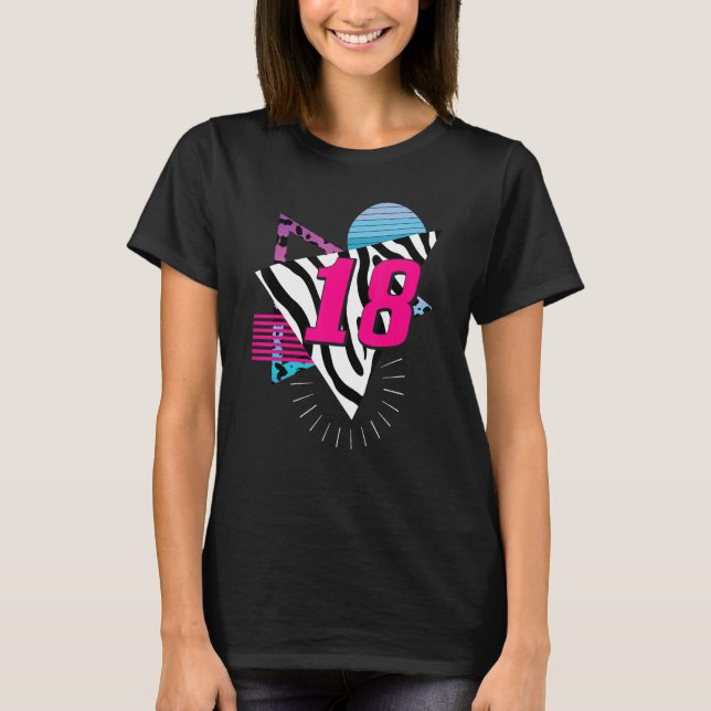 T-shirt 18 ans 18e anniversaire 29 (Devant)