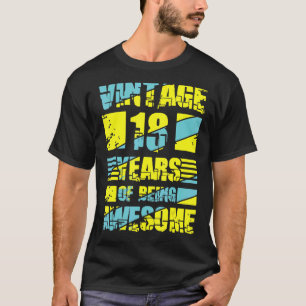 T-shirt 18 ans 18e anniversaire 4