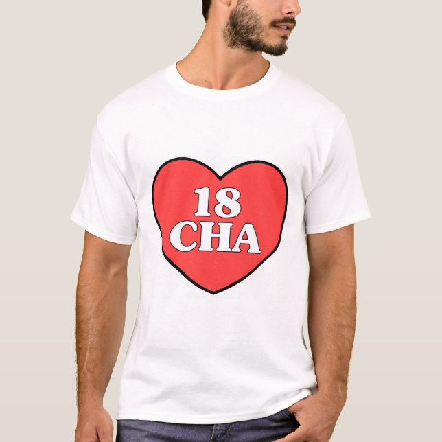 T-SHIRT 18 CHA (Devant)