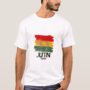 T-shirt 18 juin 1865 Jour de la Liberté Jour de l'Émancipa