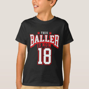 T-shirt 18e anniversaire de basketball Lover 18 ans Annive