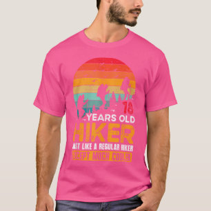 T-shirt 18E Anniversaire Randonnée Montagne 18 Ans Randonn