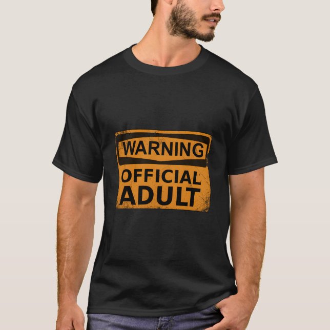 T-shirt 18e pour ou officiel (Devant)