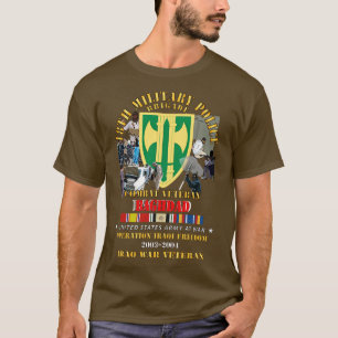 T-shirt 18ème député Bde Iraq Vet w BAGHDAD OIF 20034 IRAQ